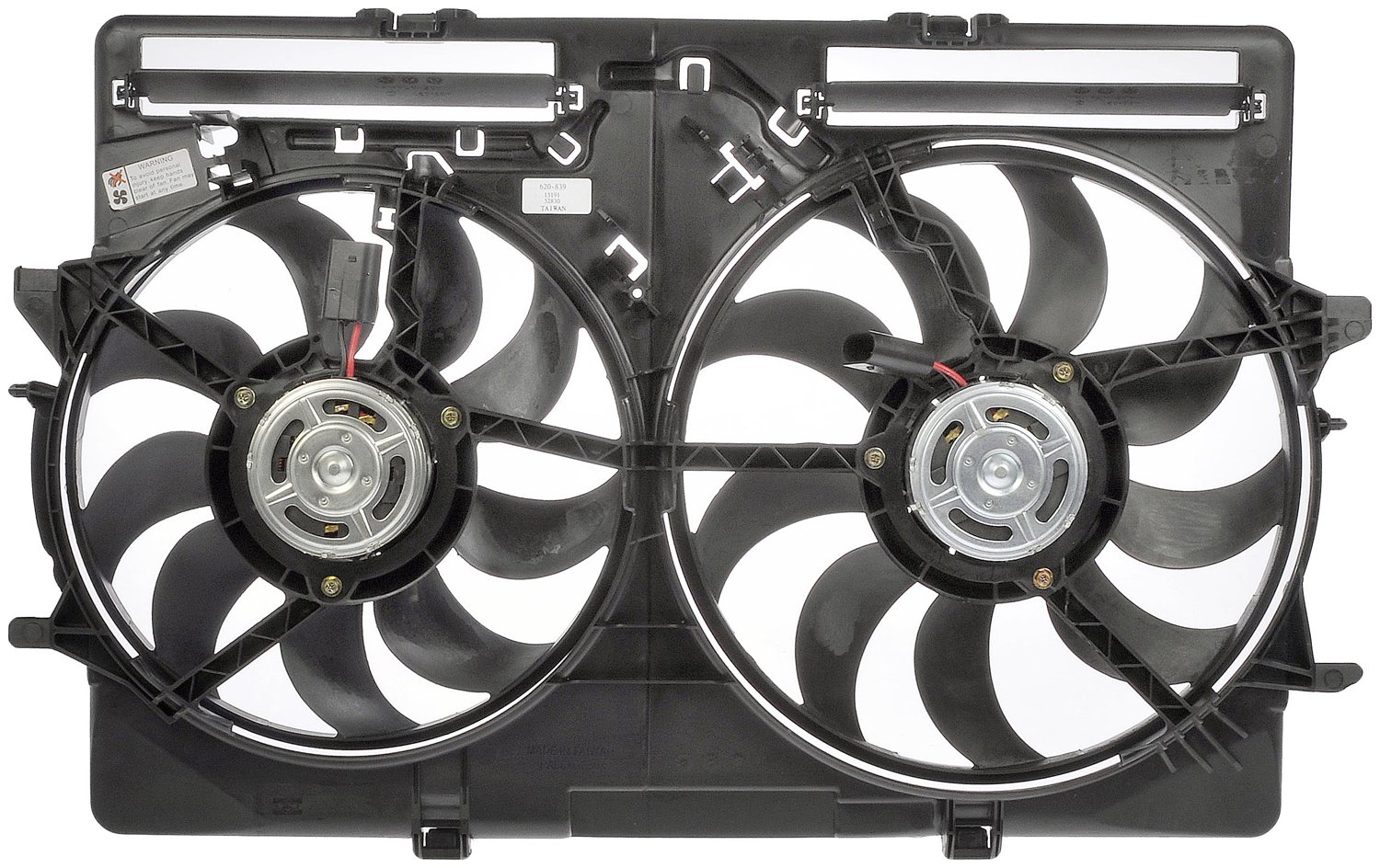 Dorman DOR-620-839 Dual Fan Assembly Without Controller