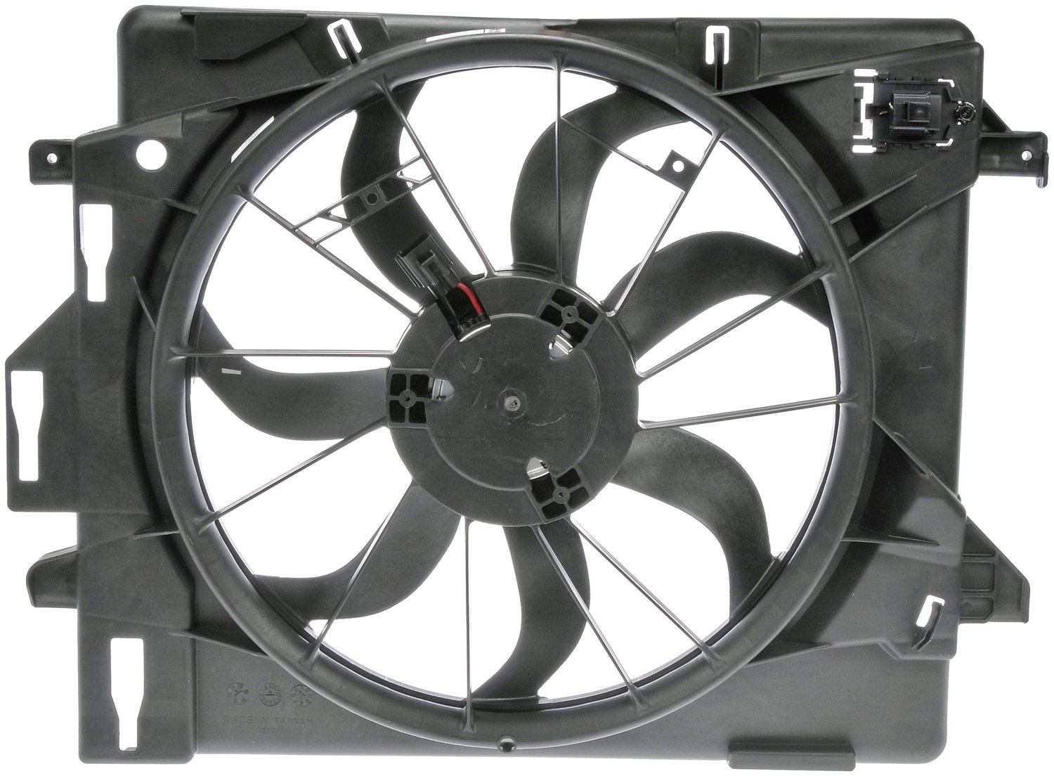 Dorman DOR-621-028 Radiator Fan Assembly Without Controller - Image 2