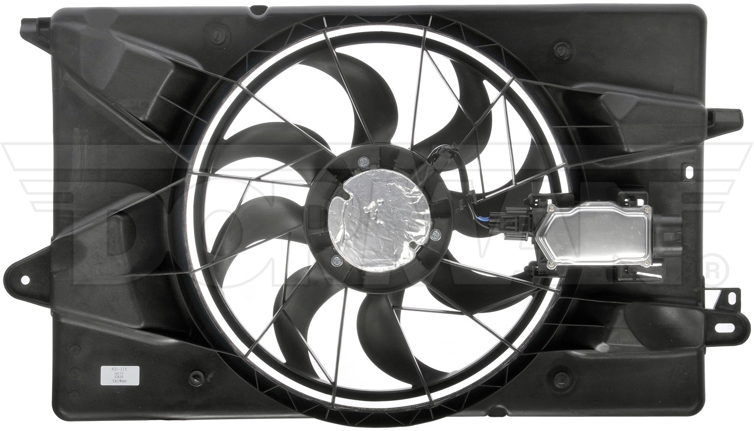 Dorman DOR-621-115 Radiator Fan Assembly With Controller