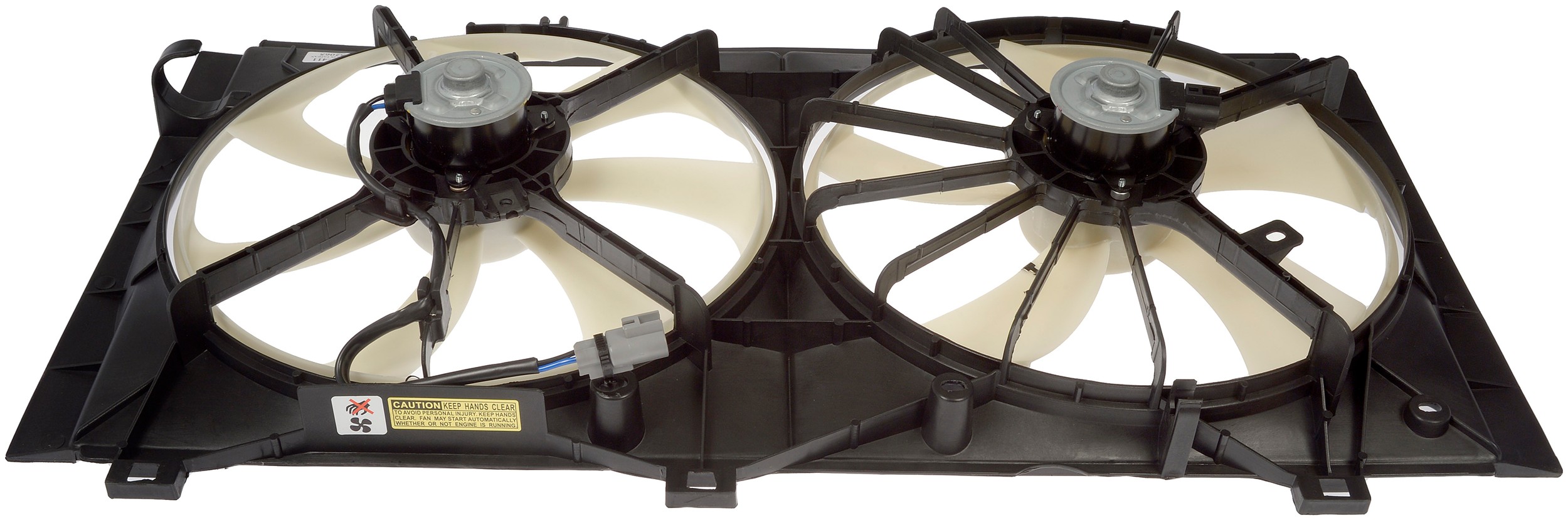 Dorman DOR-621-411 Dual Fan Assembly Without Controller - Image 4