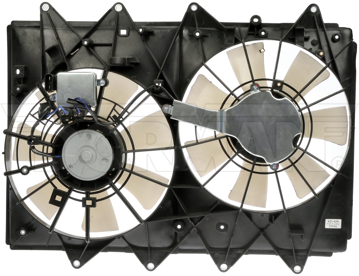 Dorman DOR-621-434 Dual Fan Assembly With Controller - Image 2