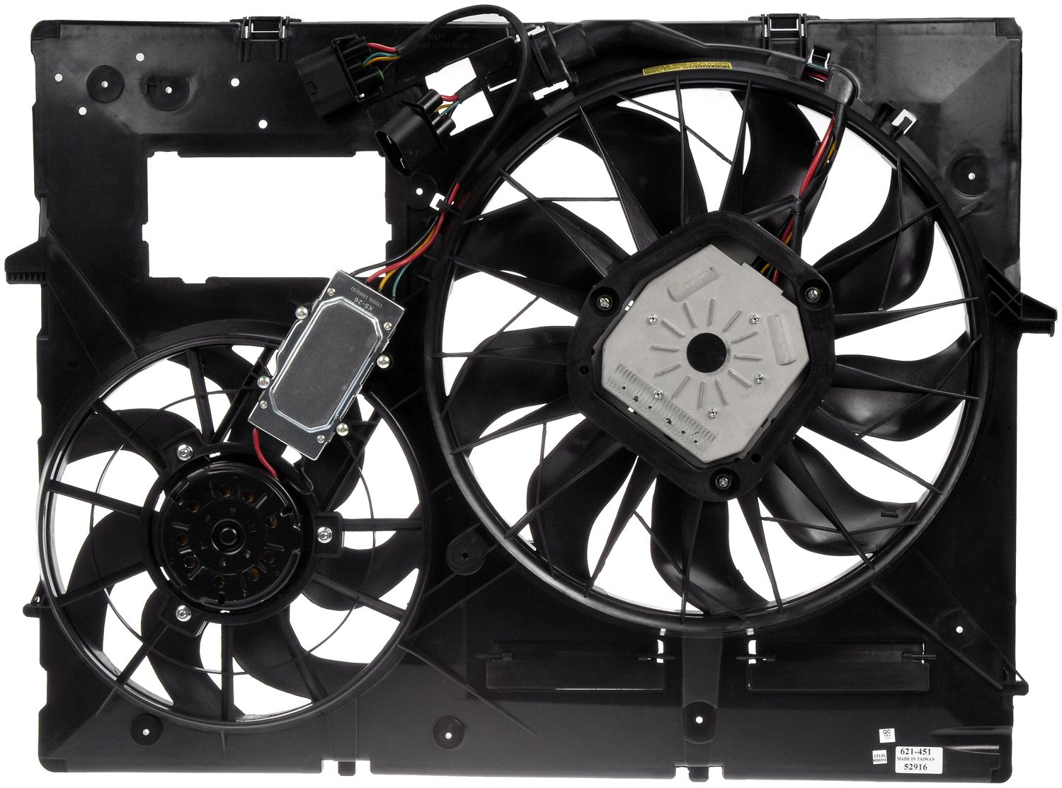 Dorman 621-451 Dual Fan Assembly With Controller