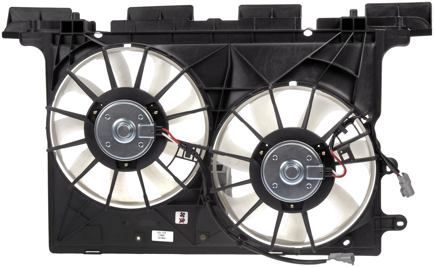 Dorman DOR-621-518 Dual Fan Assembly Without Controller