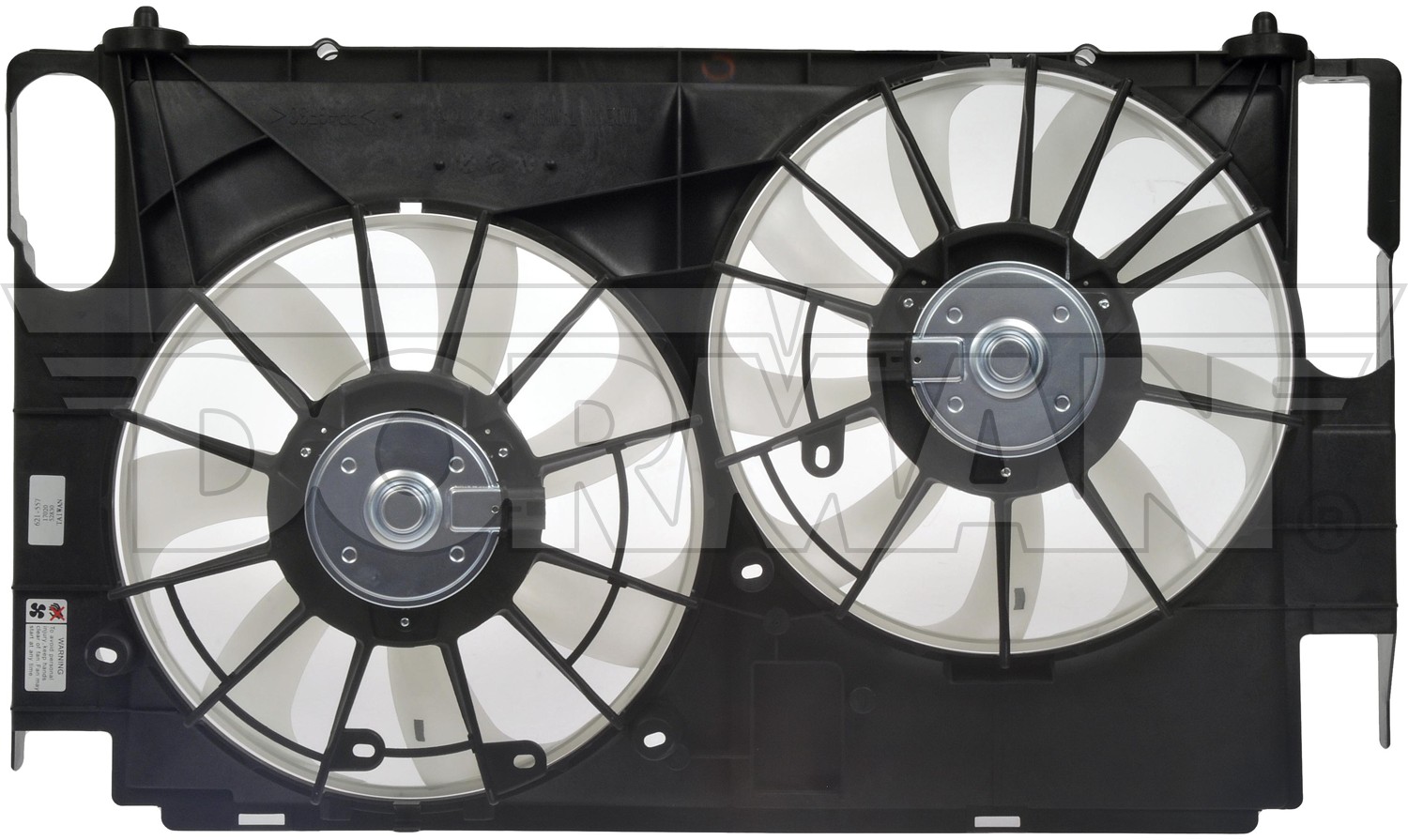 Dorman DOR-621-557 Dual Fan Assembly Without Controller