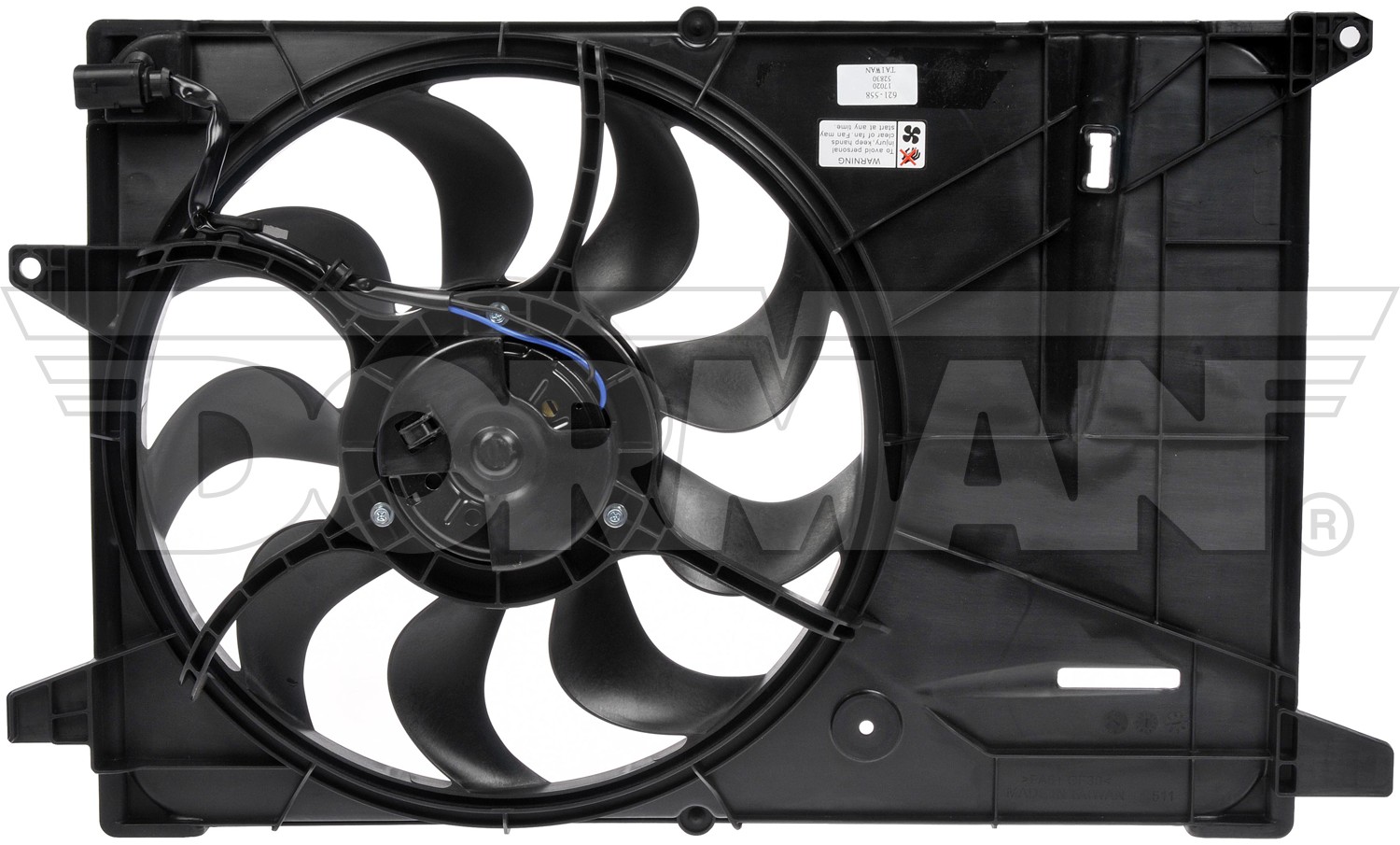 Dorman DOR-621-558 Radiator Fan Assembly Without Controller