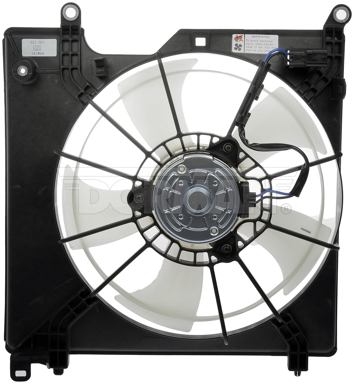 Dorman DOR-621-567 Radiator Fan Assembly Without Controller - Image 2