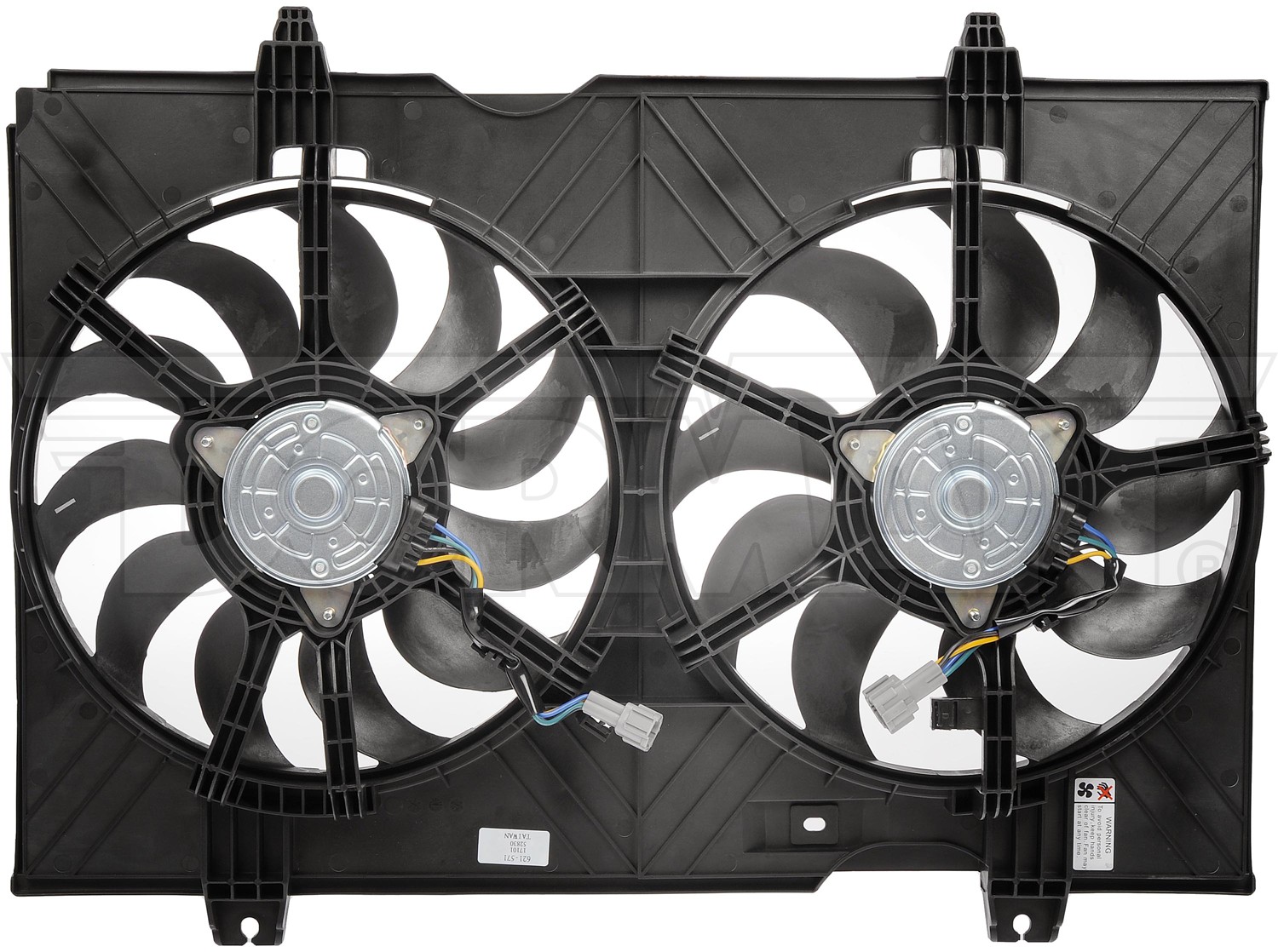 Dorman DOR-621-571 Radiator Fan Assembly Without Controller - Image 2