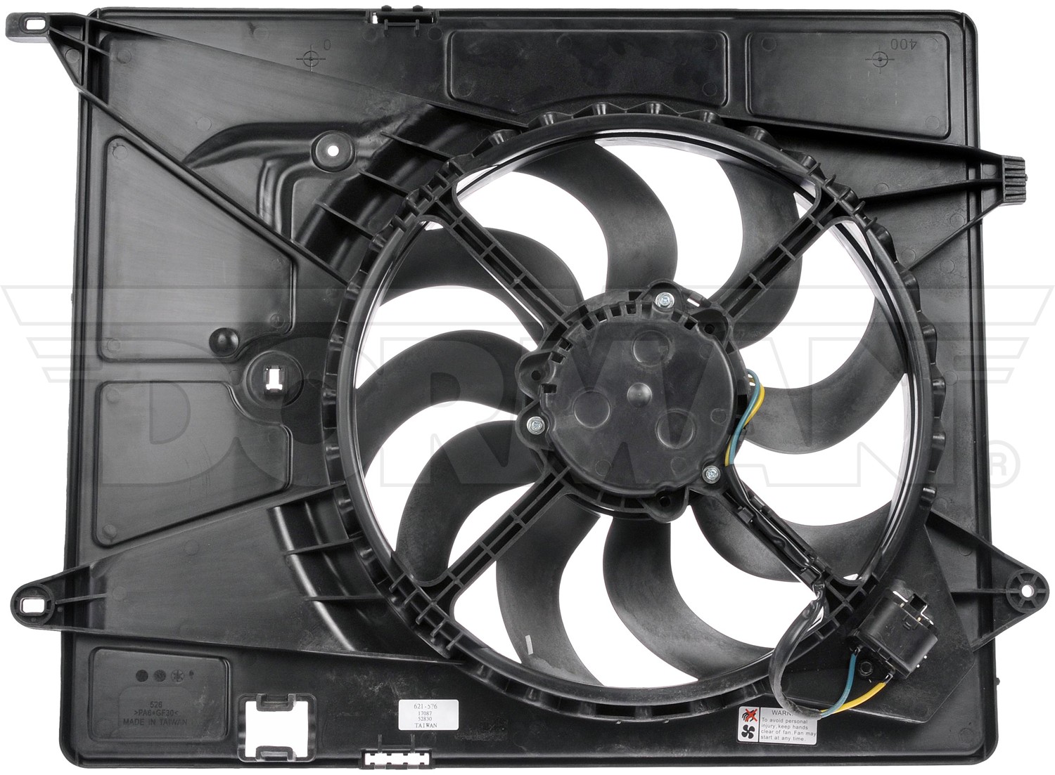 Dorman DOR-621-576 Radiator Fan Assembly Without Controller - Image 2