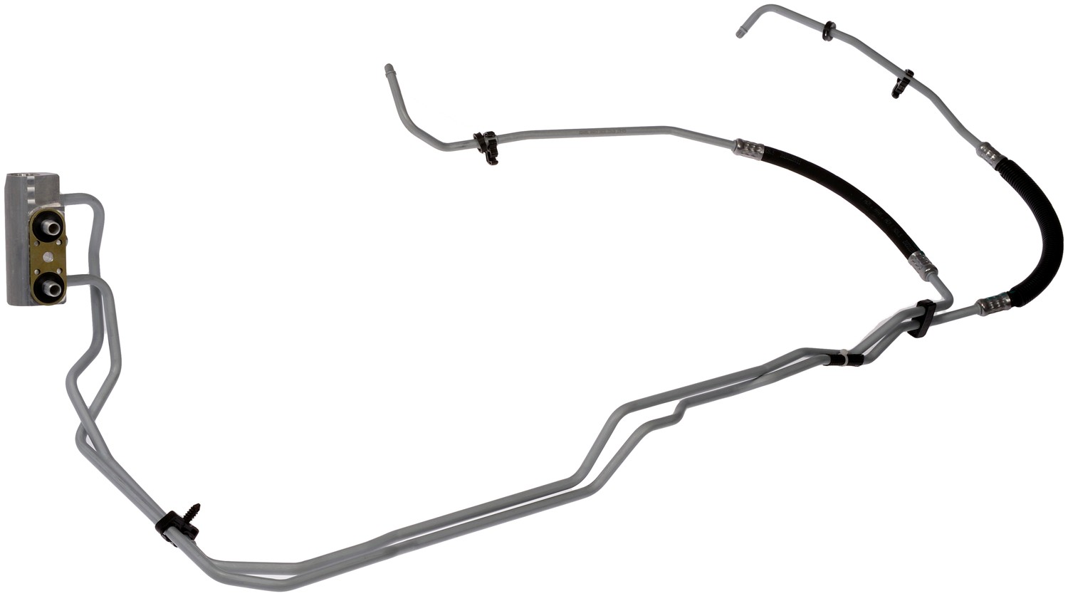 Dorman DOR-624-437 Transmission Oil Cooler Pressure And Return Line With Bypass Valve