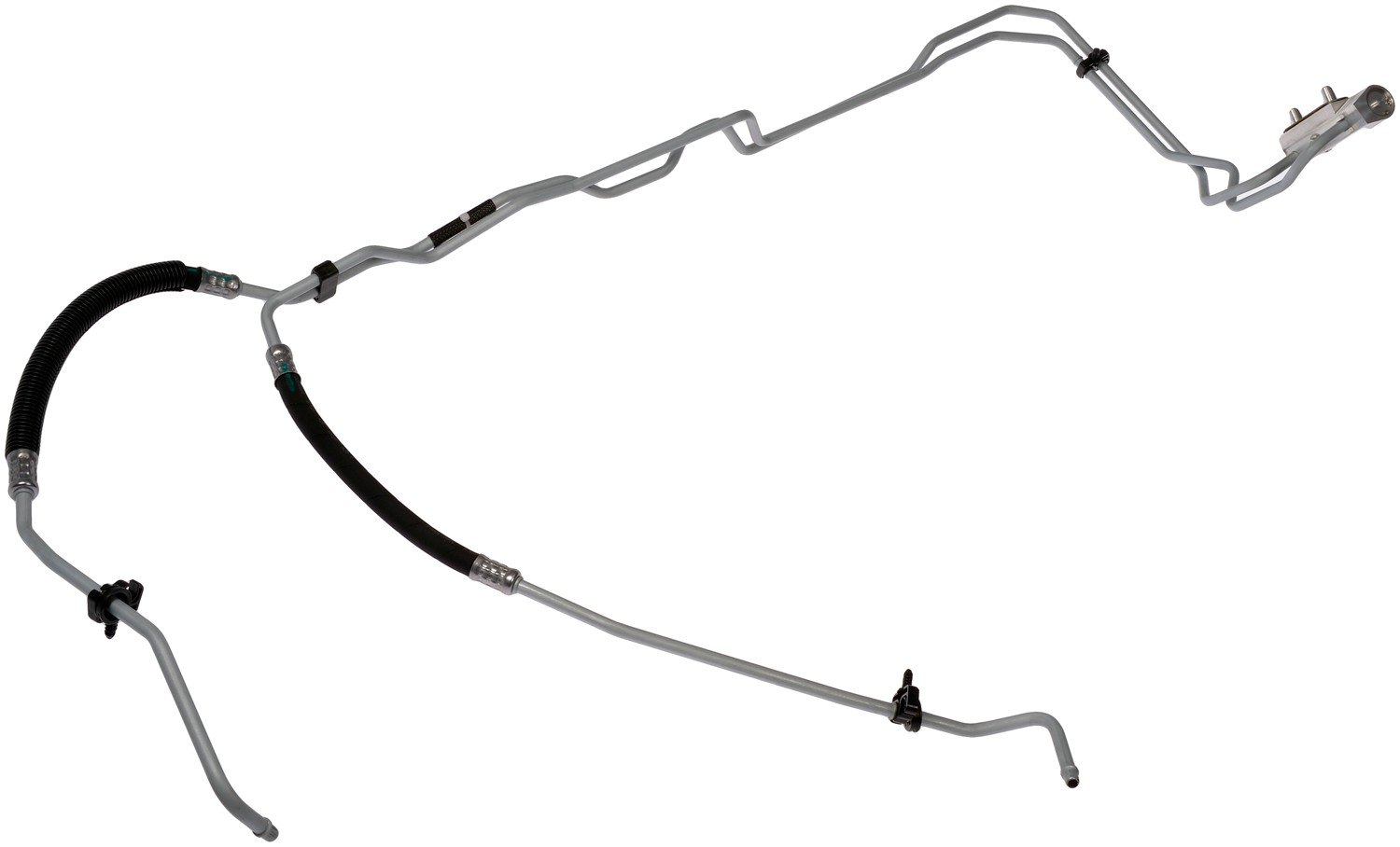 Dorman DOR-624-437 Transmission Oil Cooler Pressure And Return Line With Bypass Valve - Image 5