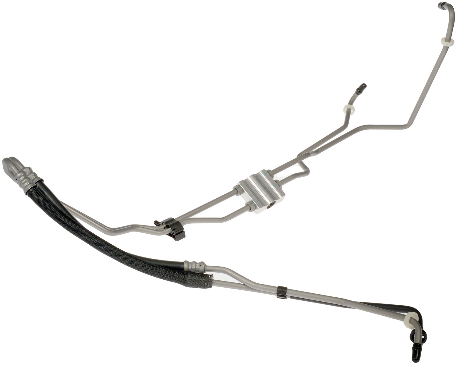 Dorman DOR-624-628 Transmission Oil Cooler Pressure And Return Line With Bypass Valve