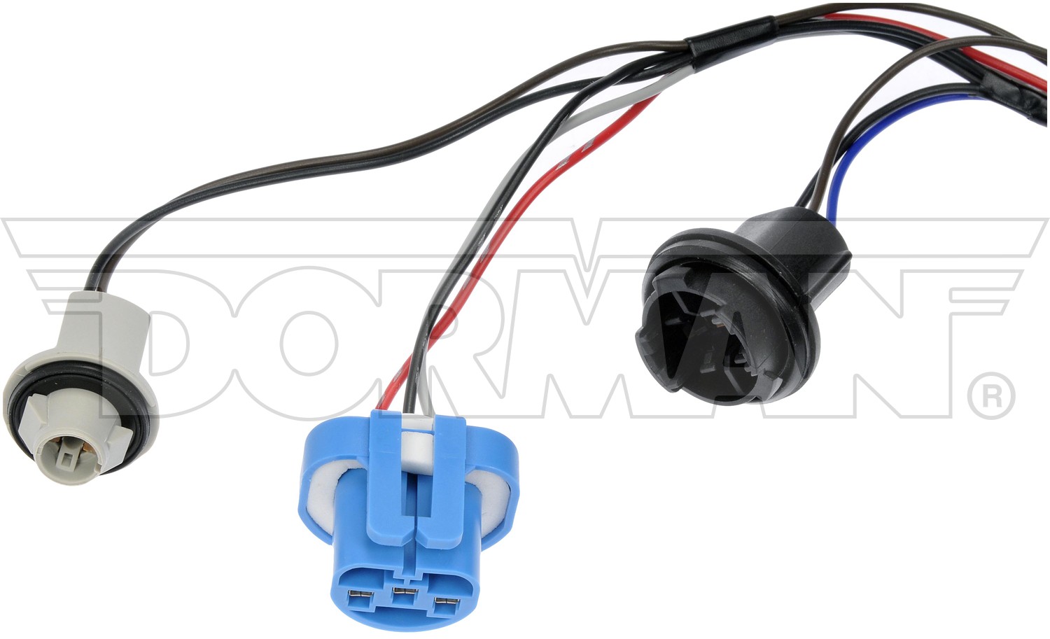 Dorman DOR-645-205 Wiring Harness With Bulb Sockets For Left Or Right Headlamp Assembly - Image 2