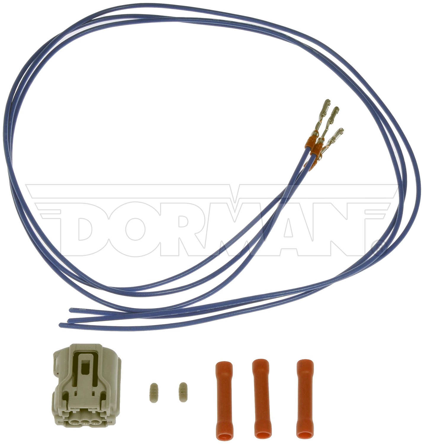 Dorman DOR-645-744 3 Wire Pigtail - Male Connector With Female Terminals
