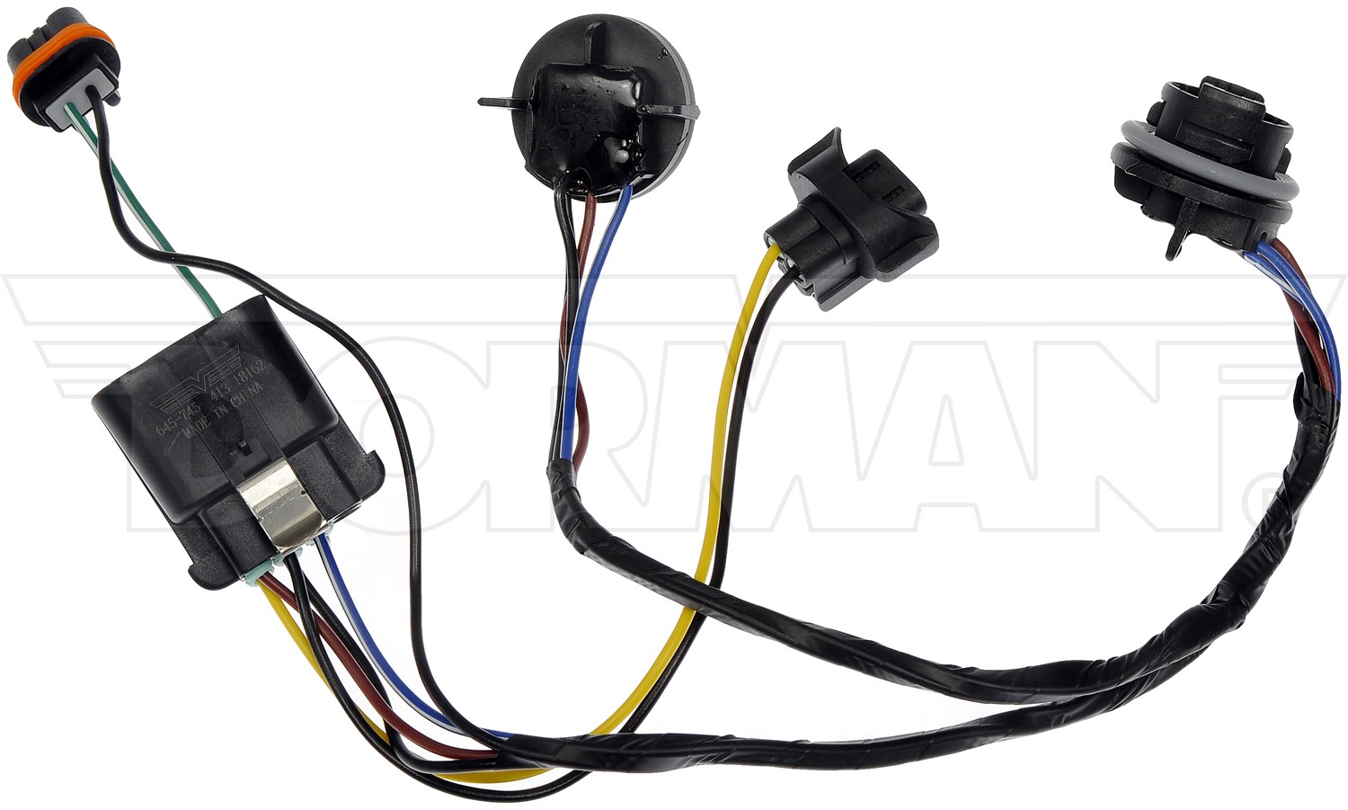 Dorman DOR-645-745 Wiring Harness Assembly With Two Lamp Sockets And Three Connectors - Image 5