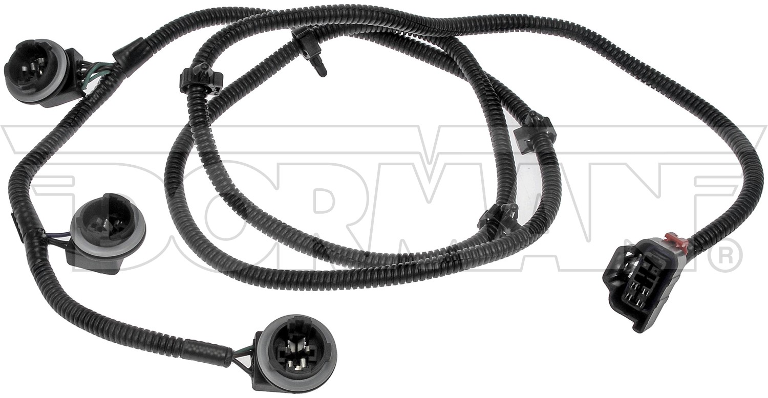 Dorman DOR-645-930 Rear Passenger's Side Tail, Turn, Brake, And Backup Light Harness With Sockets