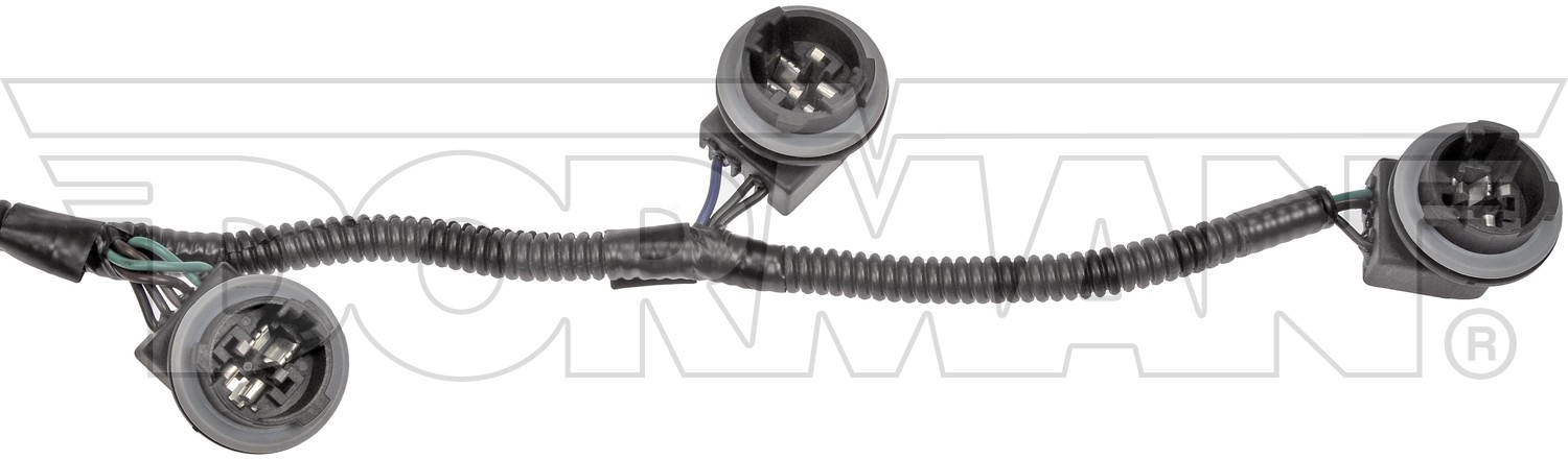 Dorman DOR-645-930 Rear Passenger's Side Tail, Turn, Brake, And Backup Light Harness With Sockets - Image 2