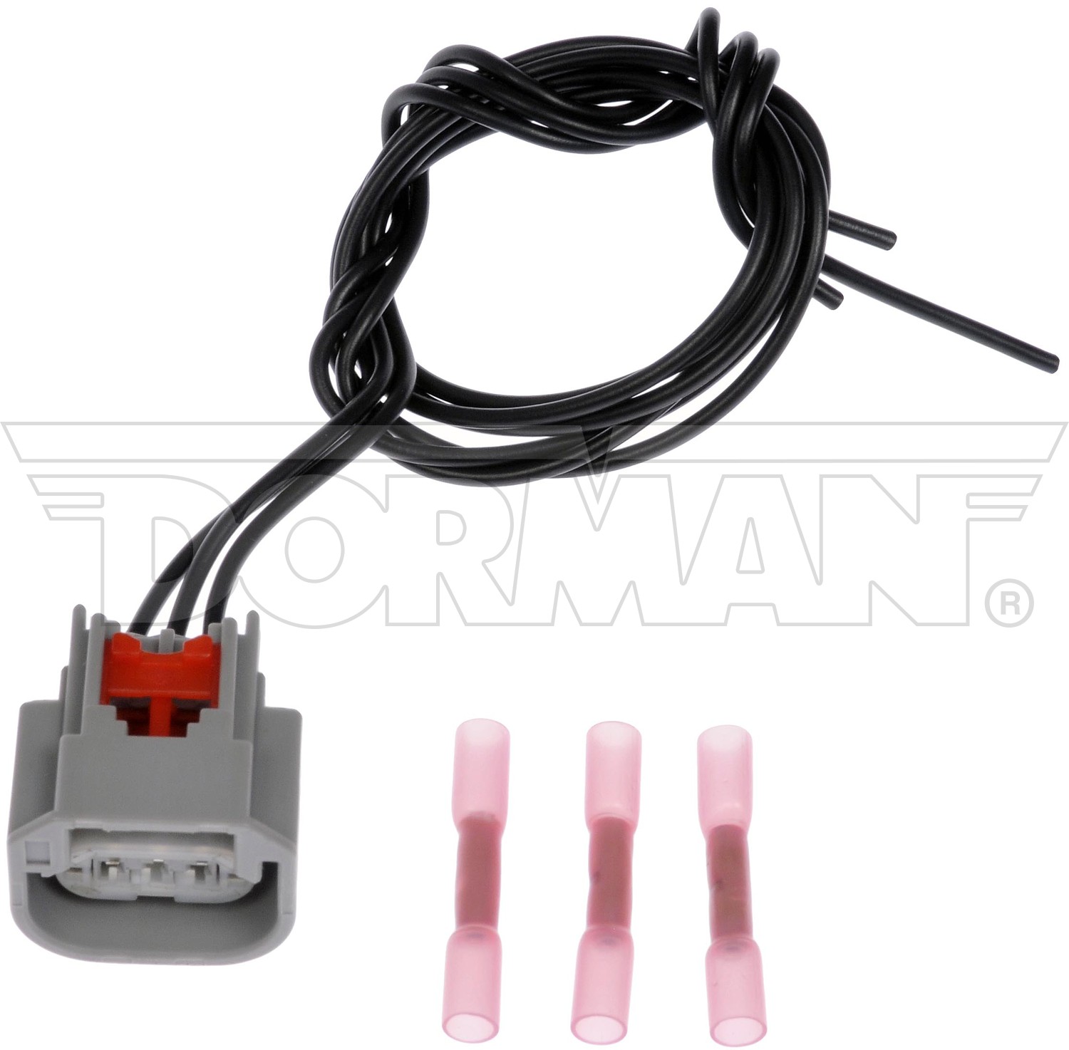 Dorman DOR-645-943 3 Wire Pigtail - Watertight Male Connector With Female Terminals