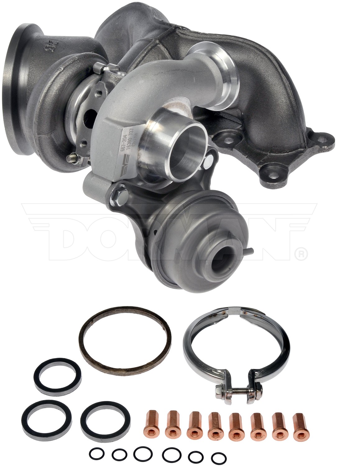 Dorman 667-204 Turbocharger And Gasket Kit