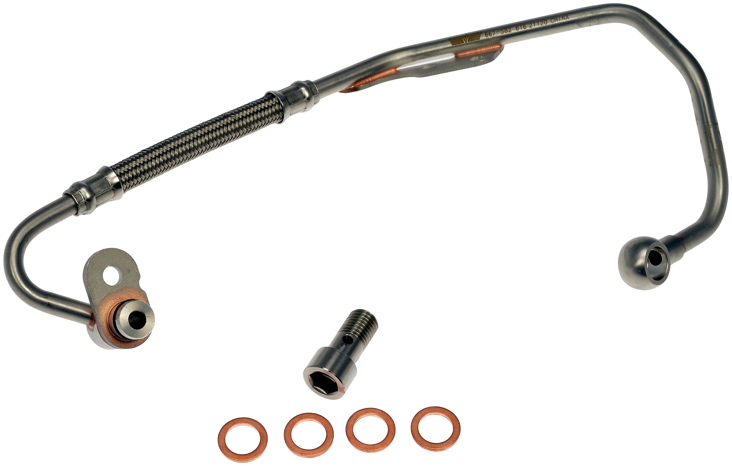 Dorman 667-582 Turbocharger Oil Supply Line