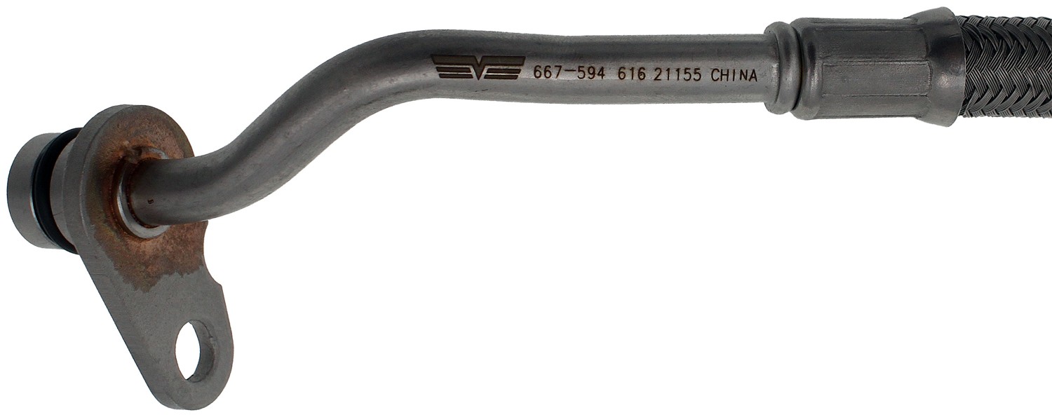 Dorman DOR-667-594 Turbocharger Oil Feed Line - Image 2