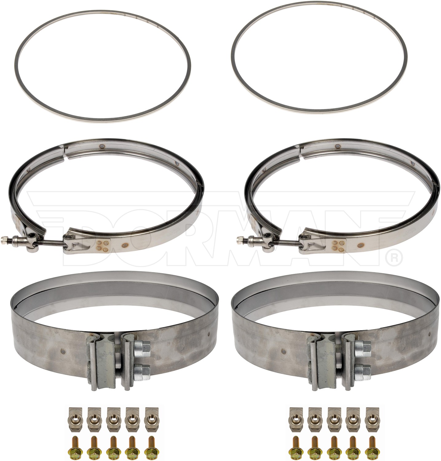 Dorman DOR-674-9037 Diesel Particulate Filter Gasket And Clamp Kit - Image 4