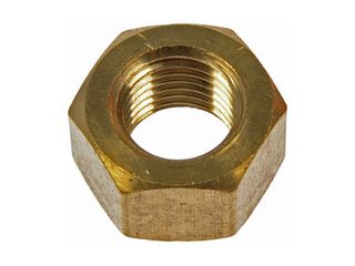 Dorman 680-003 Hex Nuts - Stud (Brass and Steel) - 3/8-24