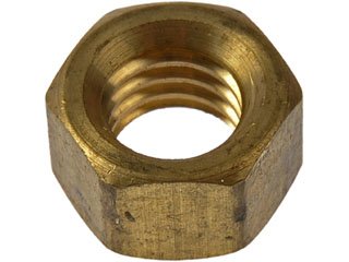 Dorman 680-006 Hex Nuts - Stud (Brass and Steel) - 7/16-14 In.