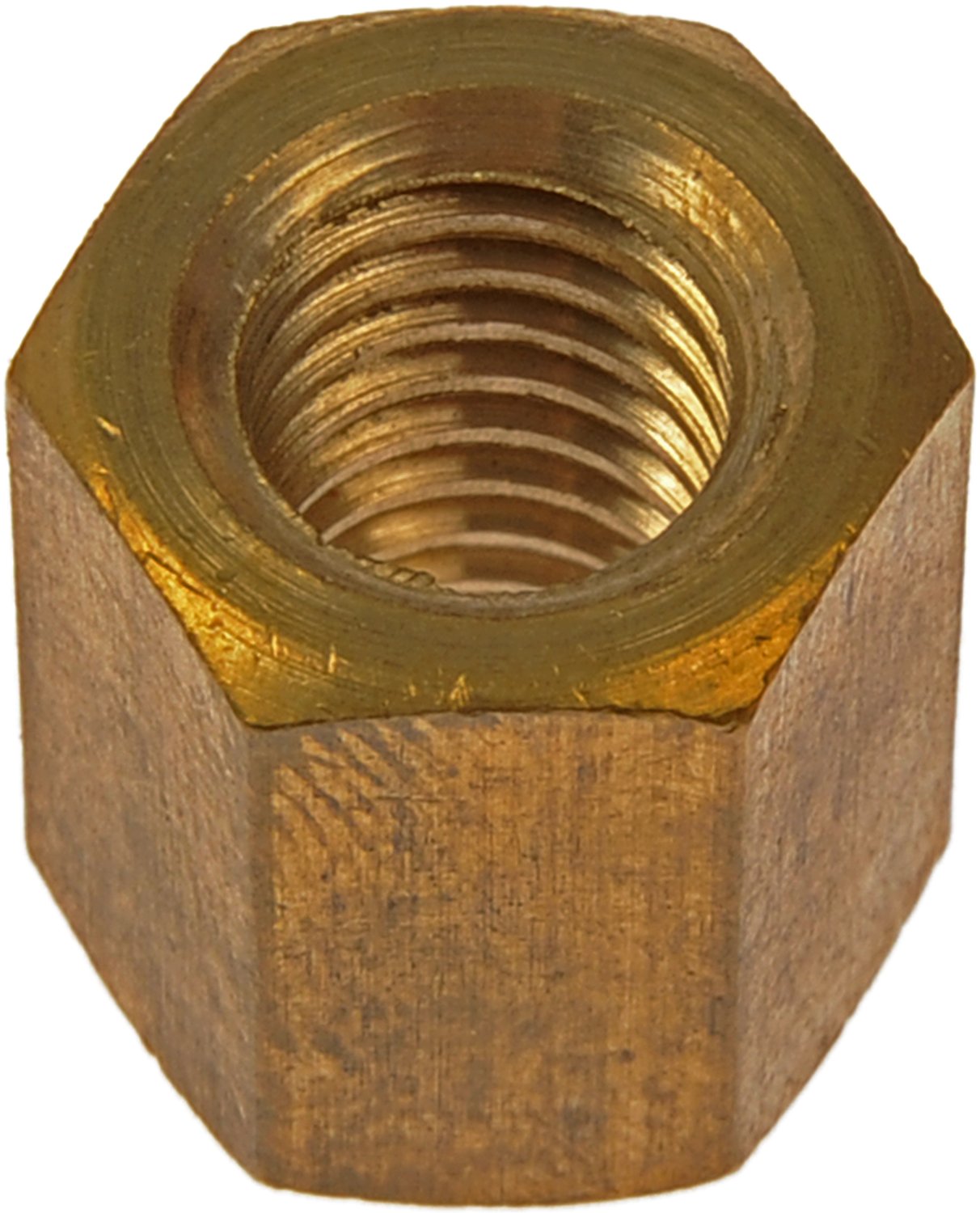 Dorman DOR-680-104CD Brass Hex Nut - 3/8-16 In.