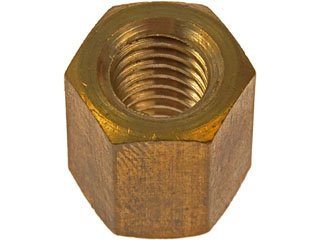 Dorman DOR-680-104 Brass Hex Nut - 3/8-16 In.