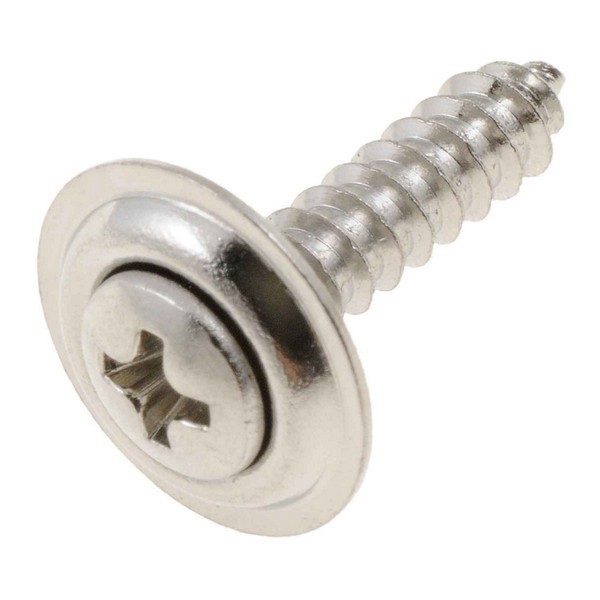 Dorman 700-101 Trim Screw-Chrome Sems Head-No. 8 x 3/4 In.