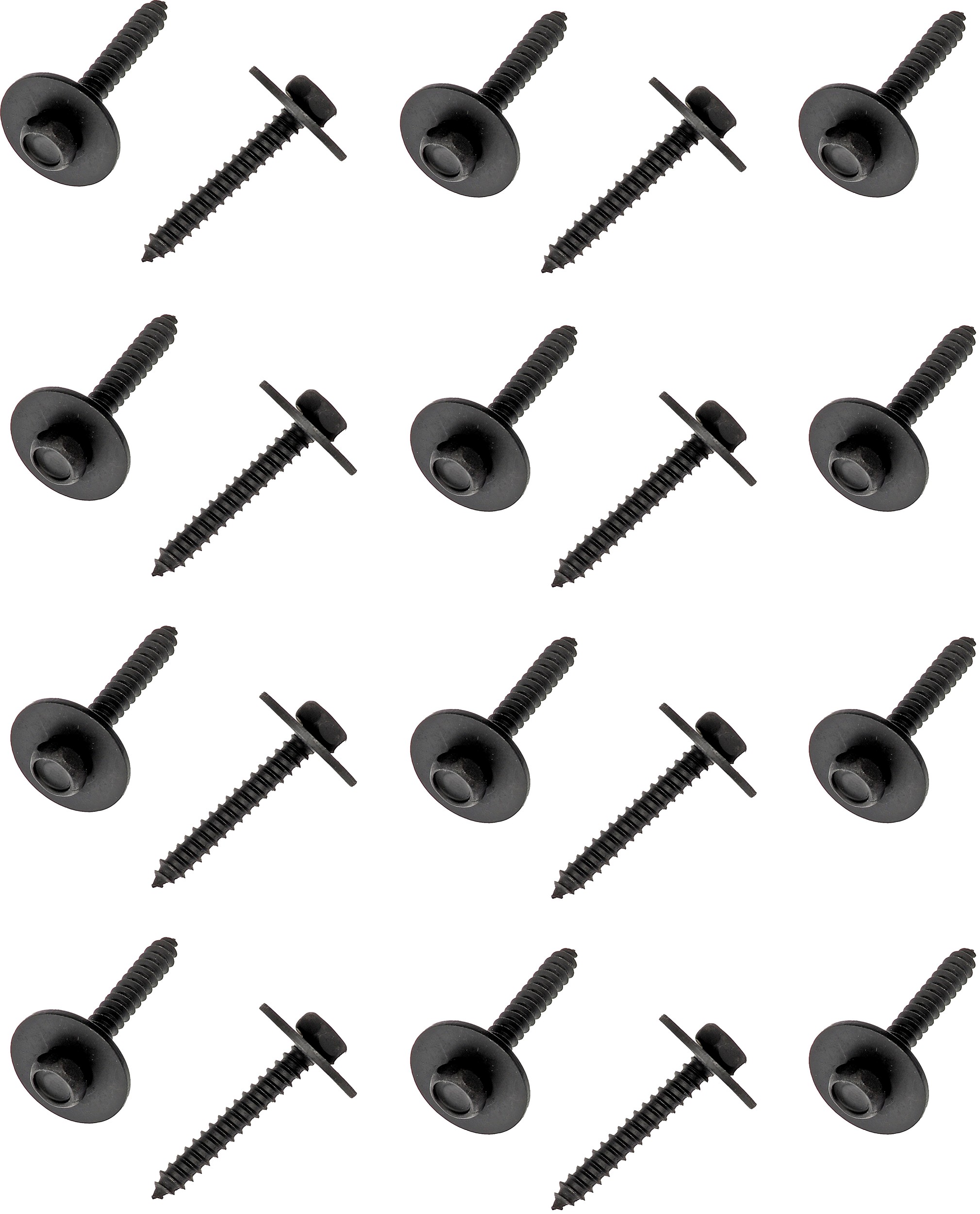 Dorman 700-114 Splash Shield Retainer Hardware - Self-Tapping Hex Head - M4.8 X 33MM