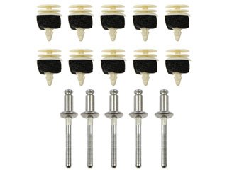 Dorman 702-012 Door Panel Trim Retainer Kit - Chevy