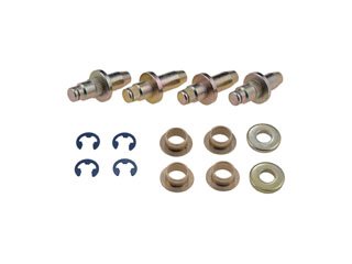 Dorman DOR-703-267 Door Hinge Pin And Bushing Kit - 4 Pins, 4 Bushings, 2 Washers And 4 Clips