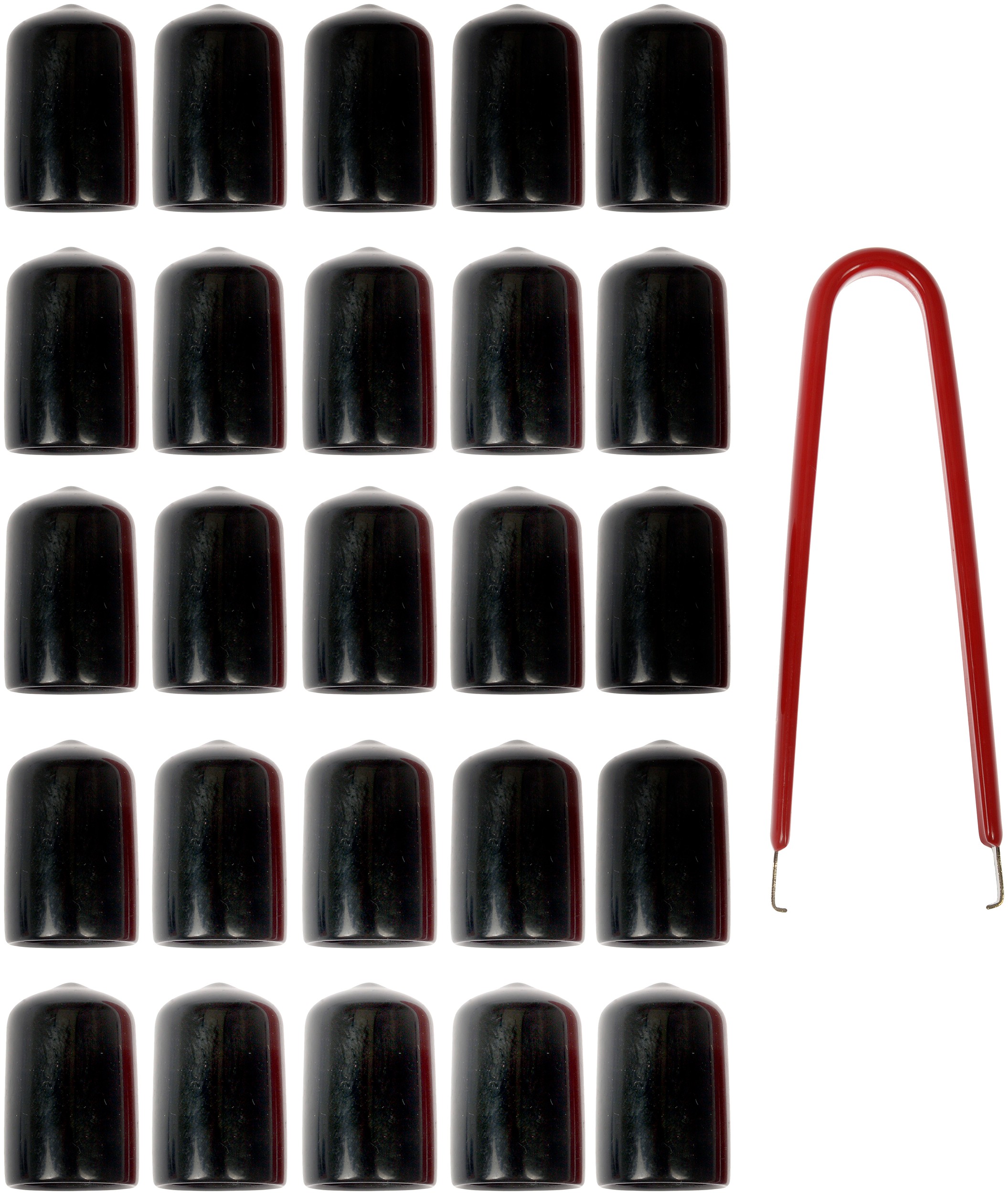 Dorman DOR-711-005 21-23 MM Vinyl Lug Nut Covers With Removal Tool