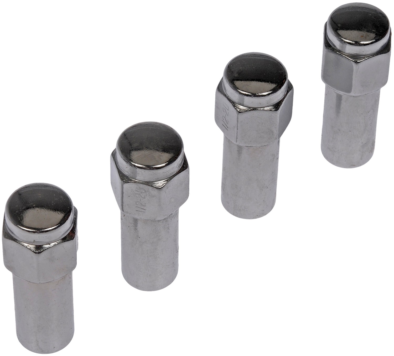 Dorman DOR-711-202 Wheel Nut Chrome Crager Sat Mag 1/2-20