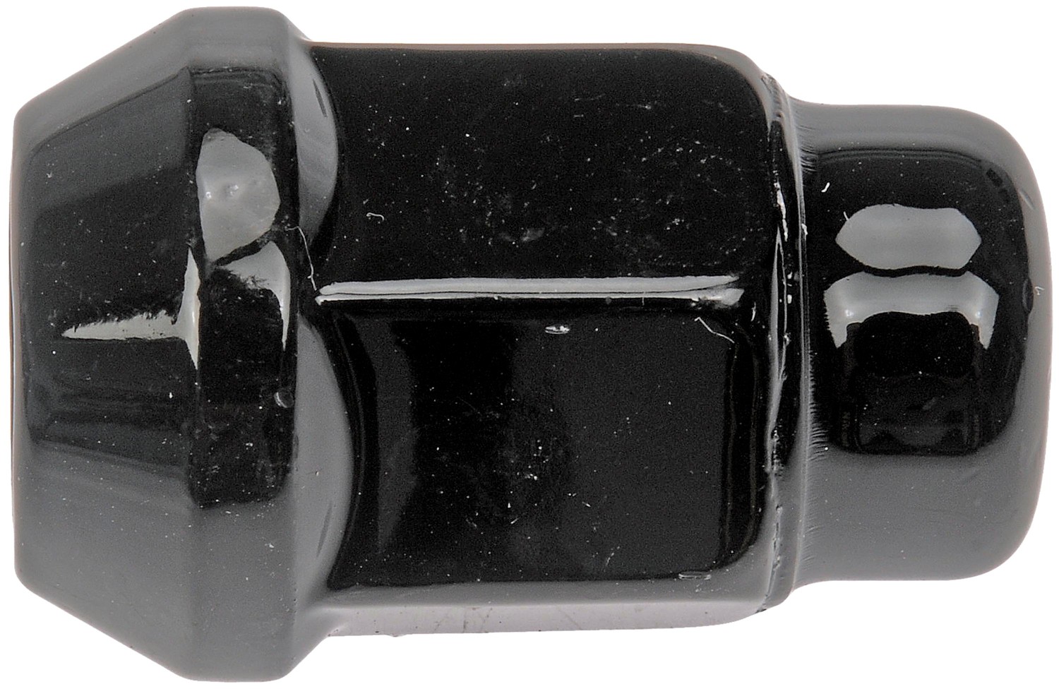 Dorman DOR-711-205A Black Bulge Seat Acorn Wheel Nut - 1/2-20