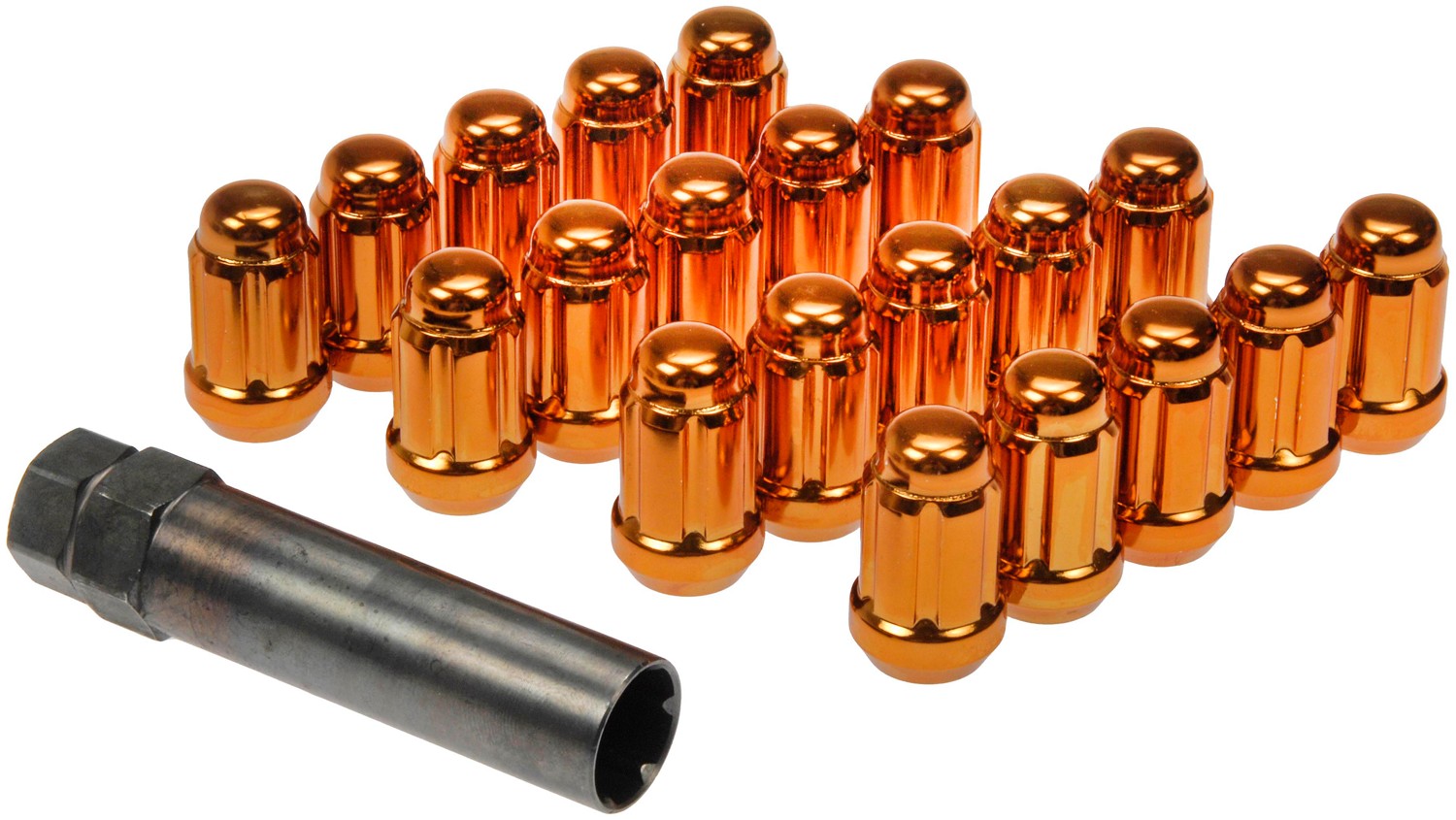 Dorman 711-255I Orange Spline Drive Lock Set 1/2-20