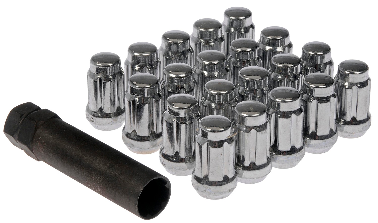 Dorman DOR-711-255 Chrome Spline Drive 1/2-20