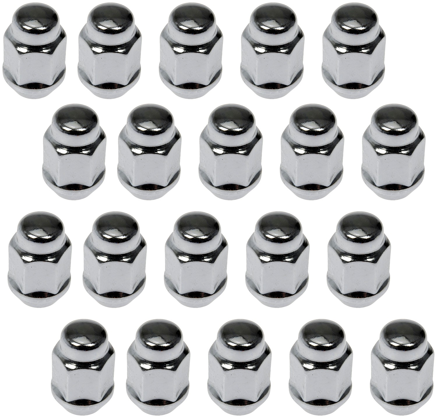 Dorman DOR-711-265 Wheel Nut Chrome Acorn Bulge Seat 1/2-20 - Image 2