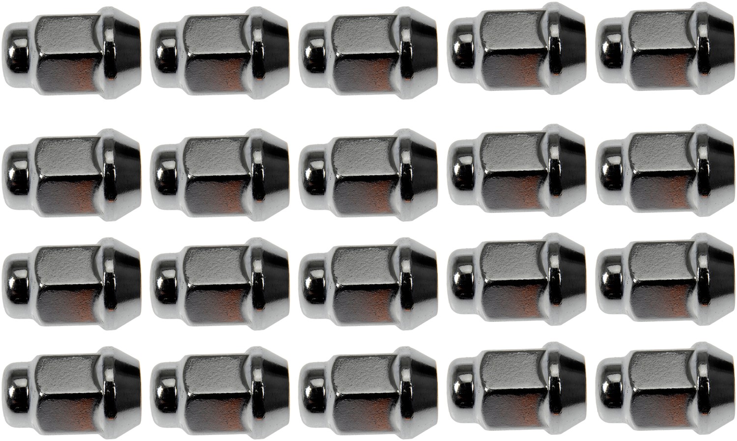 Dorman DOR-711-265 Wheel Nut Chrome Acorn Bulge Seat 1/2-20