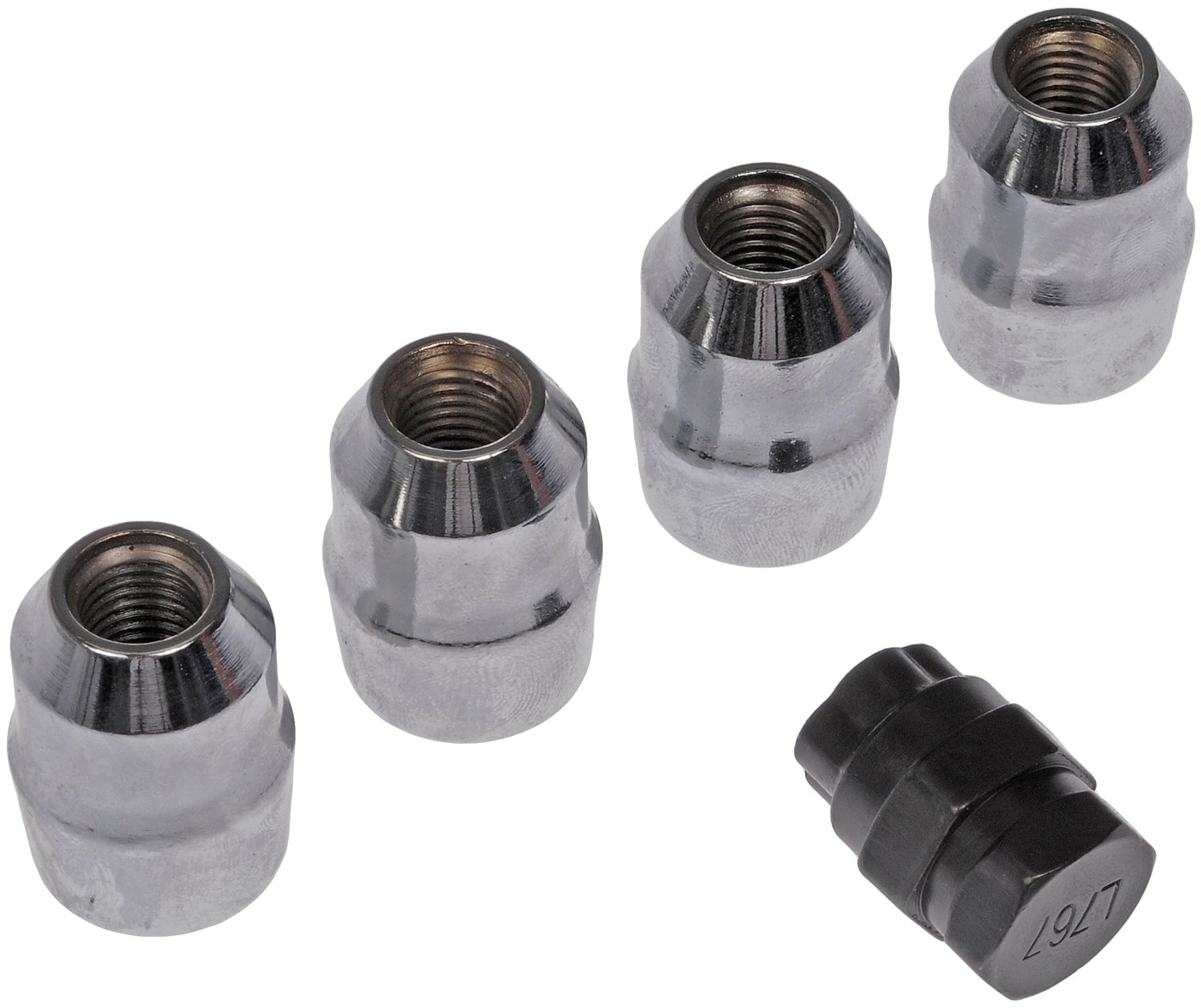 Dorman DOR-711-321 Wheel Nut Lock Chrome Acorn Lock M12-1.50