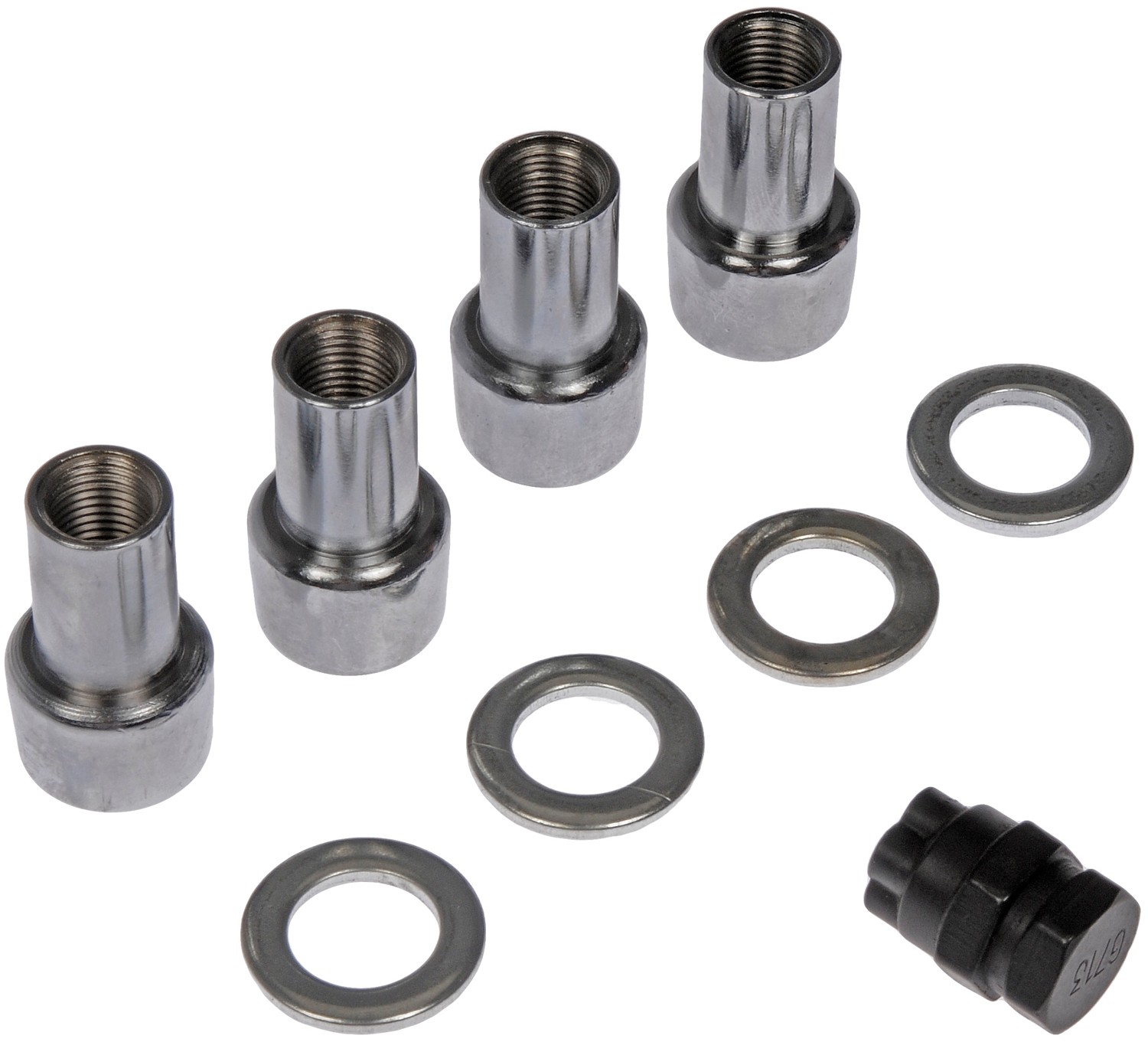 Dorman DOR-711-523 Wheel Nut Lock Chrome Duplex Mag 9/16-18