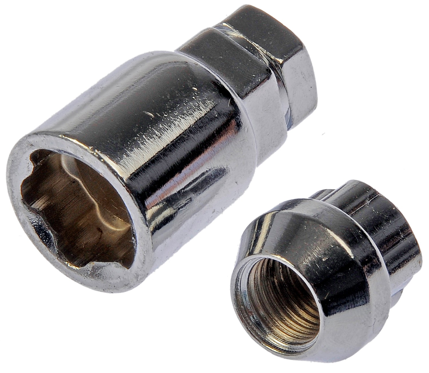Dorman DOR-711-626 Wheel Nut Lock Chrome Bulge Seat Open End M14-1.50 - Image 2