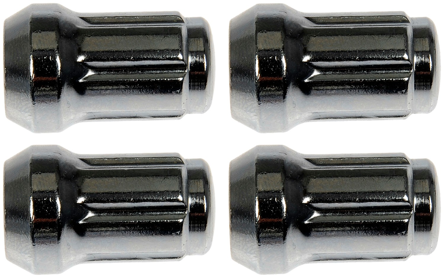 Dorman DOR-712-615 Chrome Spline Drive Acorn Nut Set M14-1.50