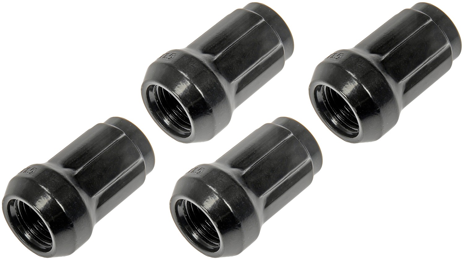 Dorman DOR-712-616 Black Chrome Spline Drive Lock Set M14-1.50