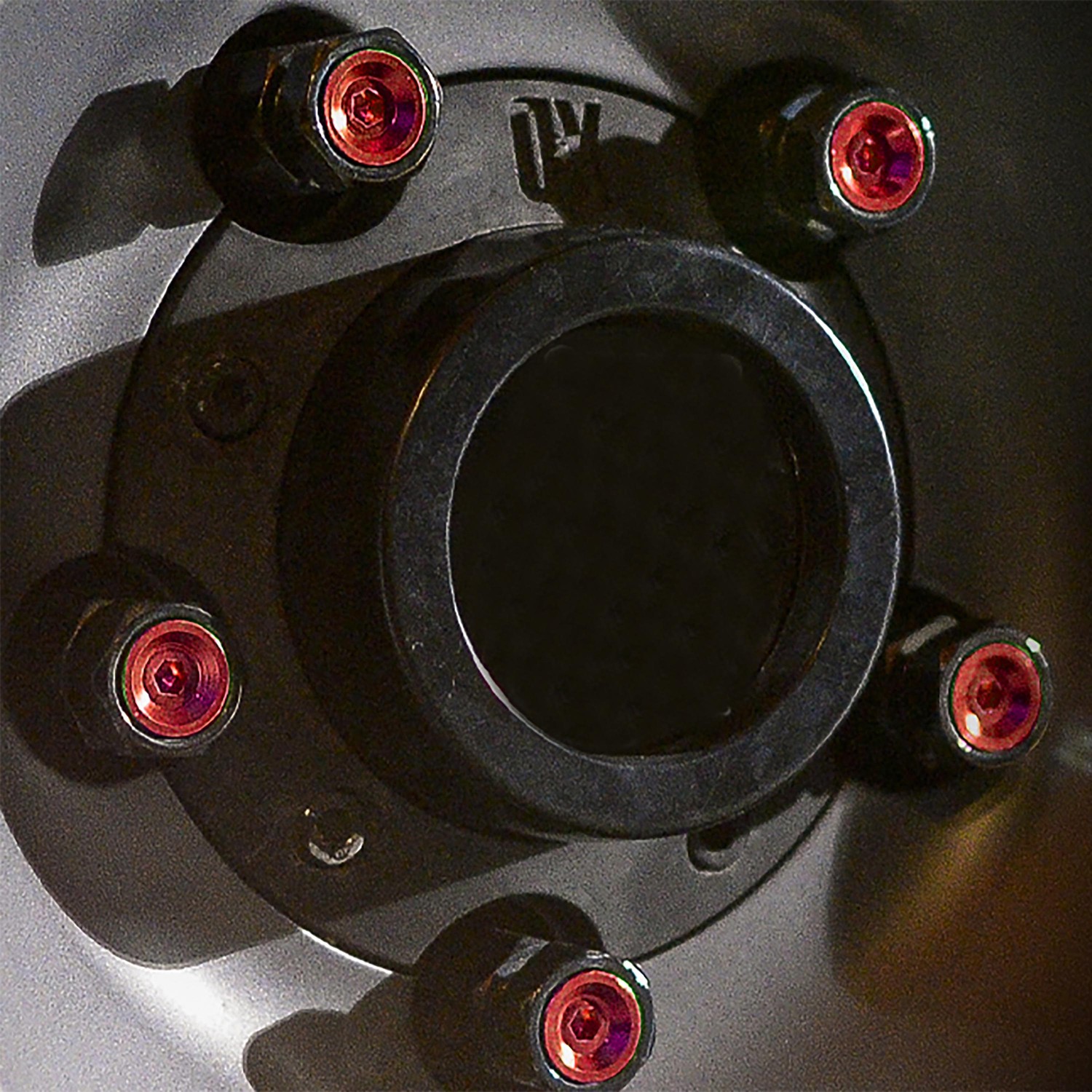 Dorman DOR-712-X95E Wheel Nut Cap, Red Aluminum