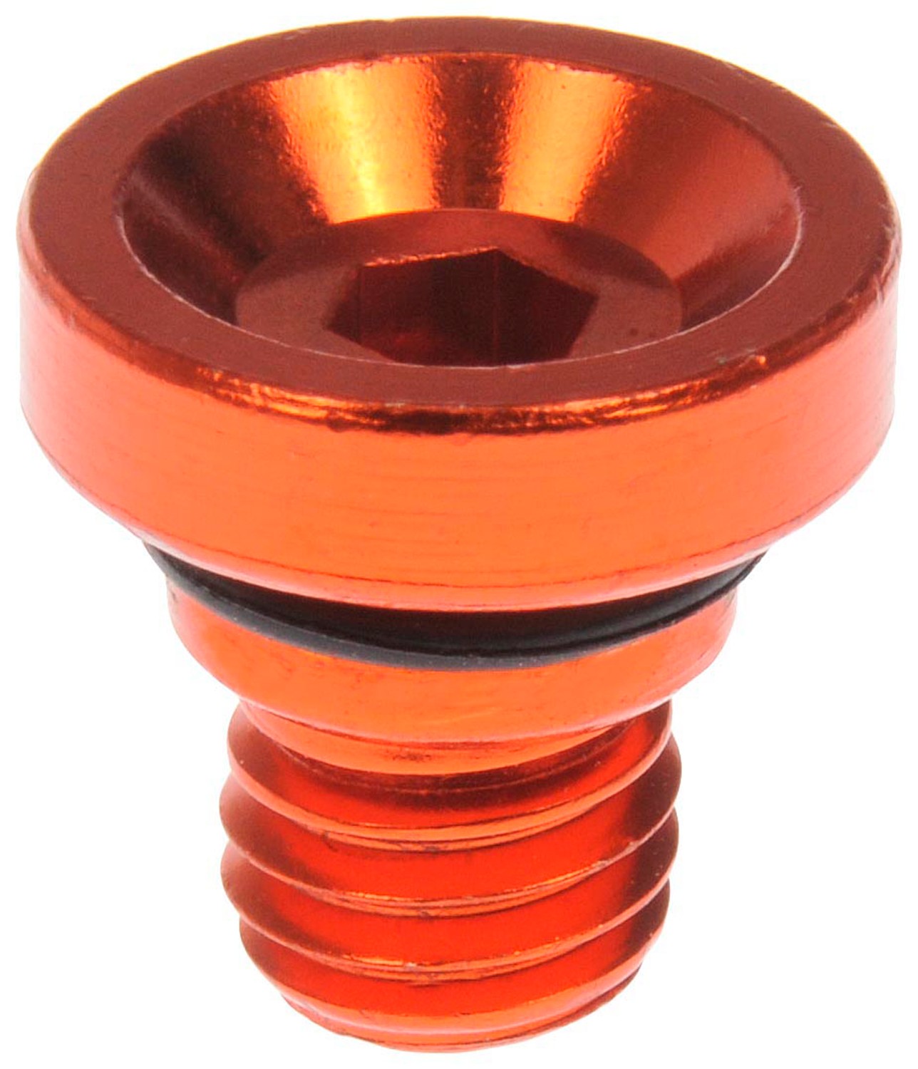 Dorman DOR-712-X95I Wheel Nut Cap, Orange Aluminum
