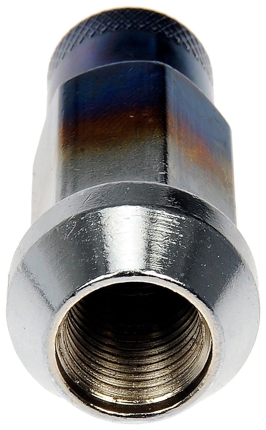 Dorman DOR-713-285T Ti-Blue Open End Knurled Wheel Nuts - Image 3