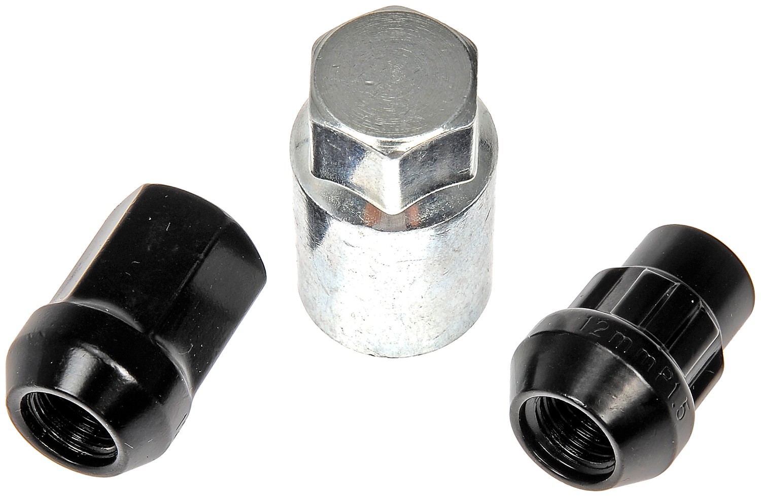 Dorman DOR-713-375A Black Acorn Wheel Nut Lock Set - Image 4
