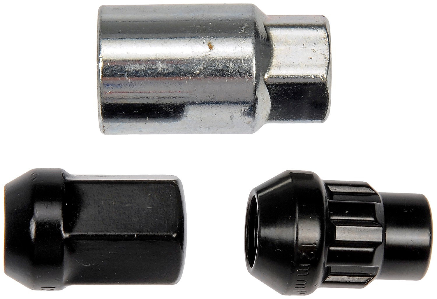 Dorman DOR-713-375A Black Acorn Wheel Nut Lock Set - Image 2